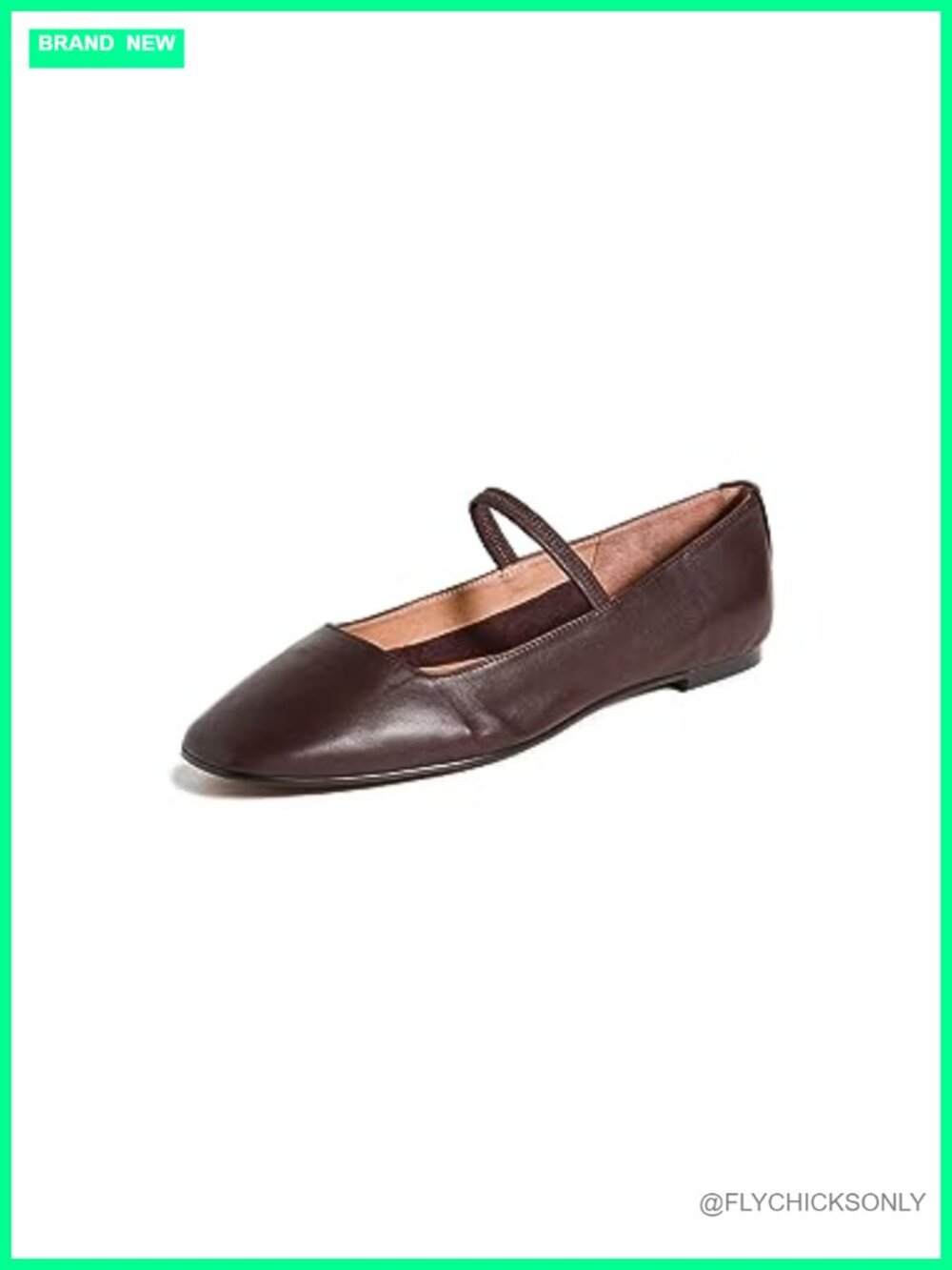 Elastic Strap Cap Toe Ballet Flats Pull-On Dance Casual Shoes